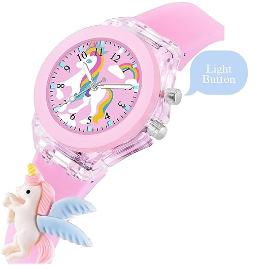 Kids Unicorn Watch with Bracelet Set