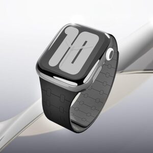 DailyObjects Mag Grip Loop Watch Strap Compatible with Apple Watch Series 9/8/7 (45mm) | Series SE2/6/SE/5/4 (44mm) | Series10 46mm | Ultra/Ultra 2 -Watch Not Included