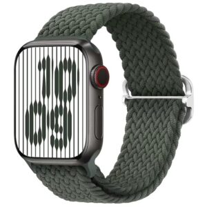 VEMIGON Compatible with Apple Watch Strap 38mm 40mm 41mm 42mm 44mm 45mm 46mm 49mm, Solo Loop Nylon Braided Sport Band for iWatch Series 11 10 9 8 7 6 5 4 SE3 SE2 SE Ultra 3 2 1 (Watch is Not Included)